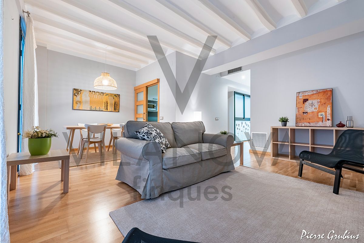Living room of Flat for sale in Reus  with Air Conditioner, Heating and Balcony