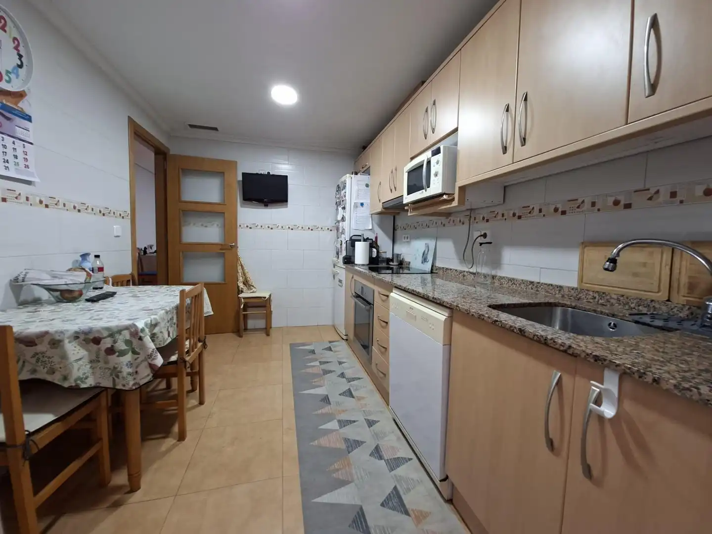 Cuina de Casa adosada en venda en San Javier amb Aire condicionat, Jardí privat i Terrassa