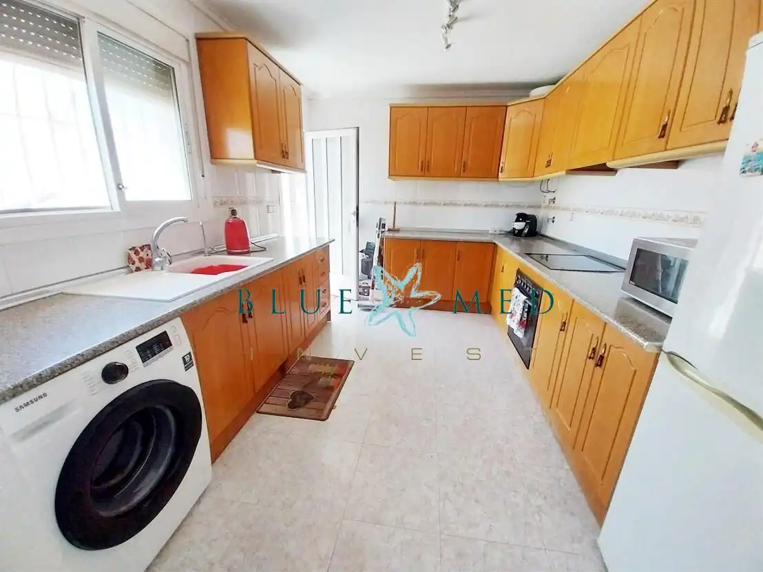 Cocina de Casa o chalet en venta en Mazarrón con Aire acondicionado, Calefacción y Jardín privado