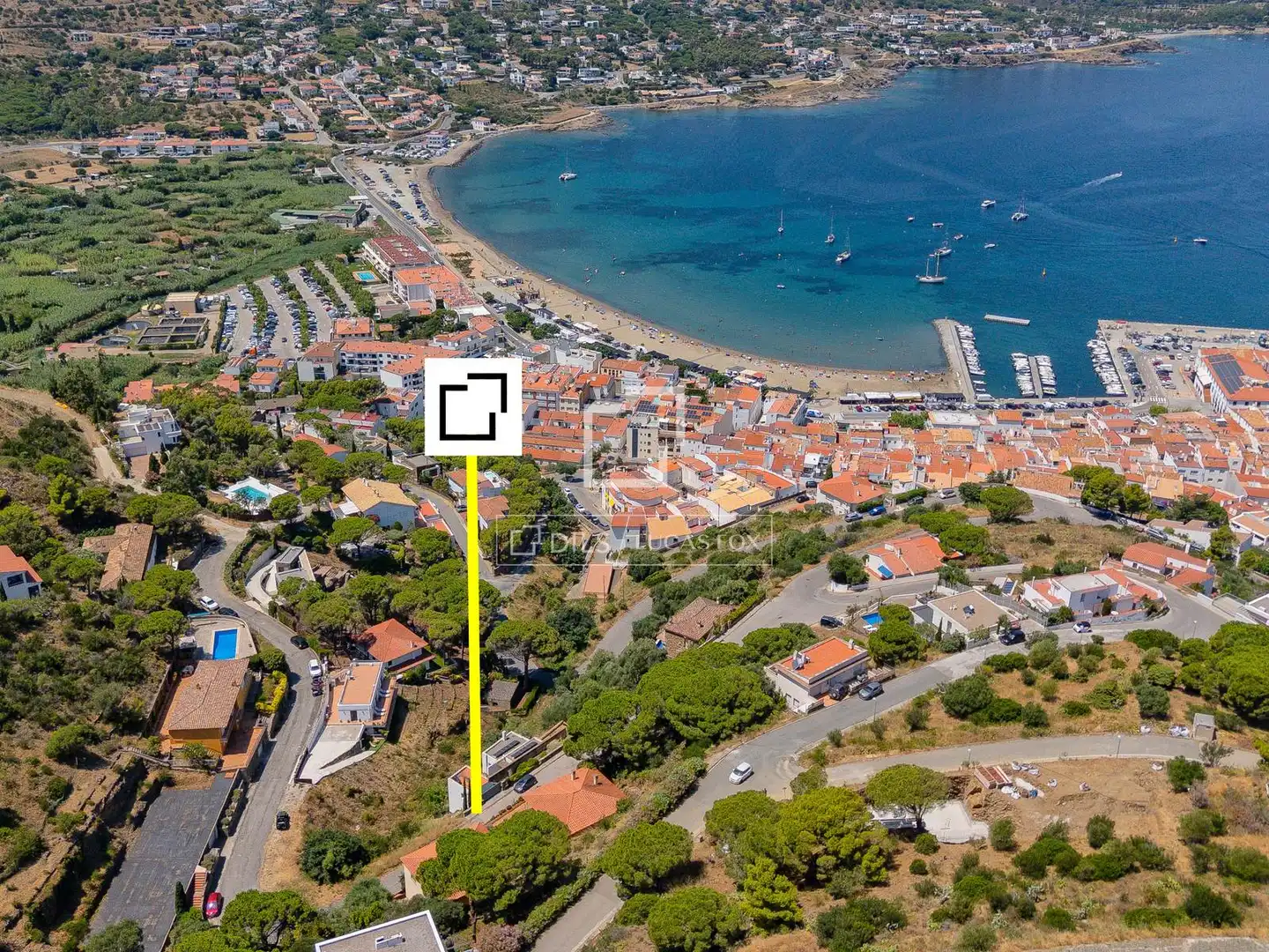 Vista exterior de Casa o xalet en venda en El Port de la Selva amb Calefacció, Terrassa i Traster