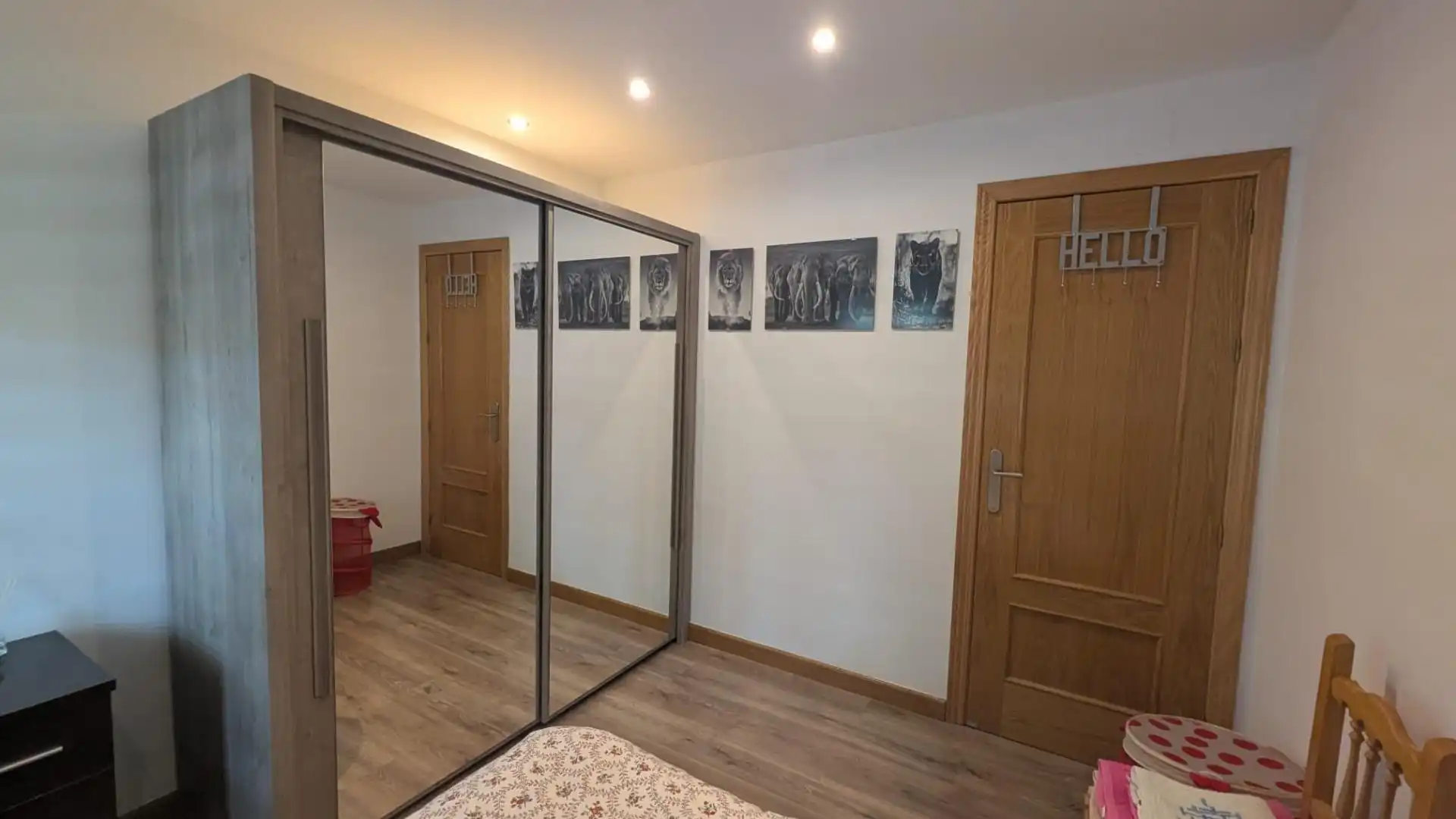 Habitación de Piso de alquiler en Madrid con Aire acondicionado, Calefacción y Parquet