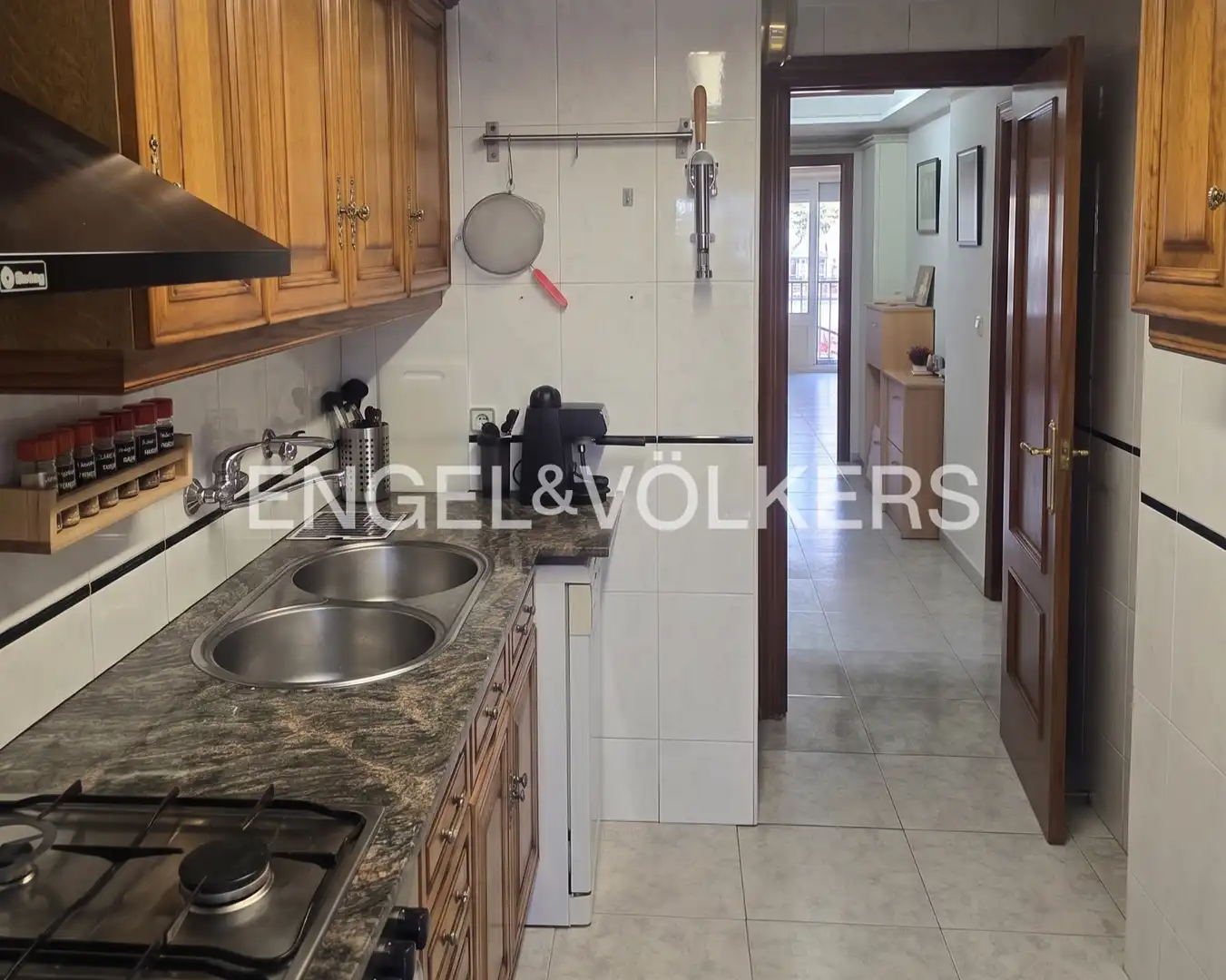 Küche von Wohnung zum Verkauf in Barcelona mit Heizung und Terrasse