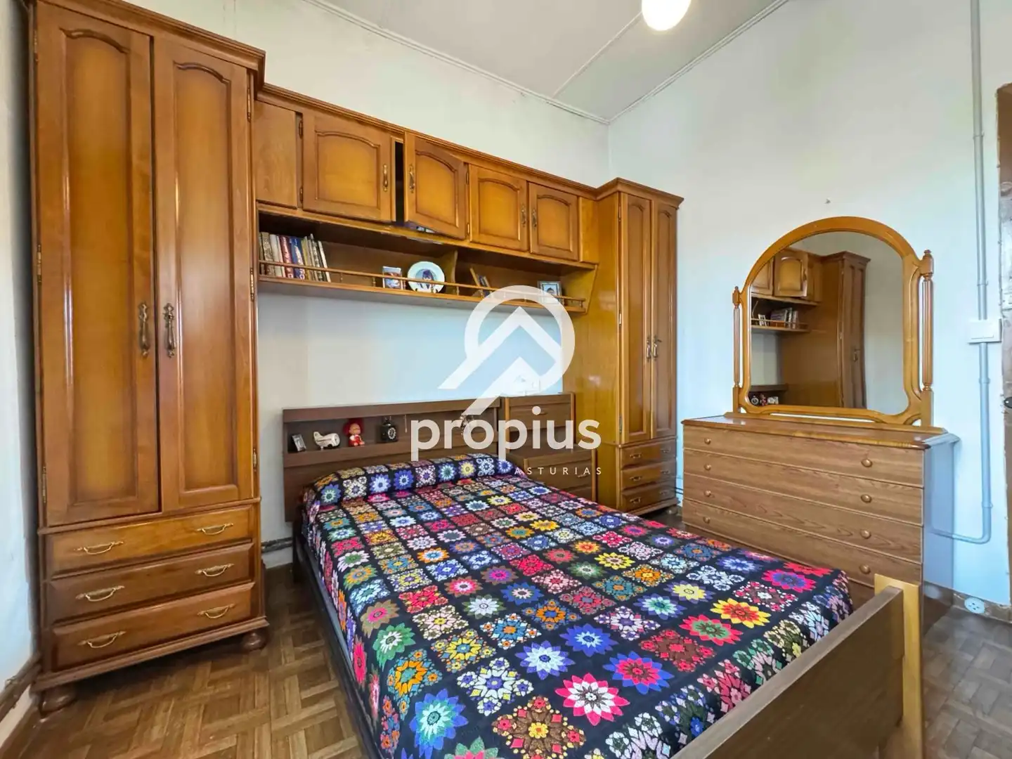 Bedroom of Flat for sale in Piloña  with Heating, Storage room and Balcony