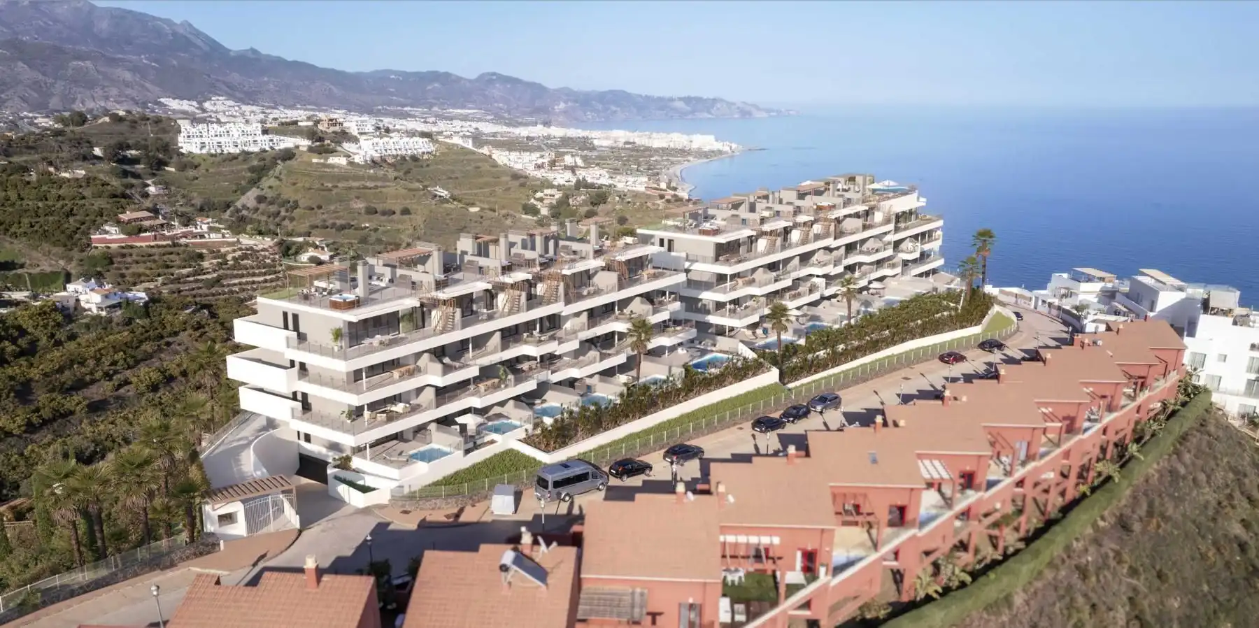 Vista exterior de Apartament en venda en Torrox amb Aire condicionat, Calefacció i Terrassa