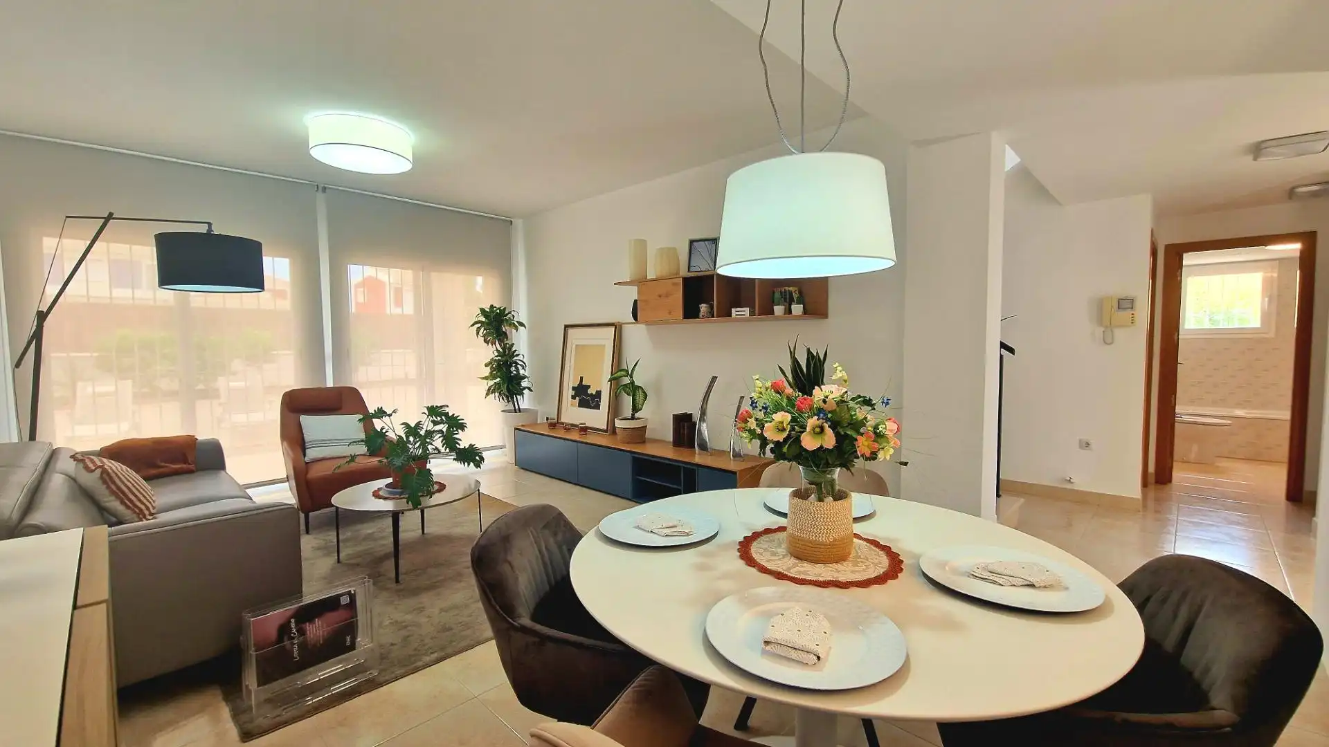 Esszimmer von Haus oder Chalet zum Verkauf in Lorca mit Privatgarten