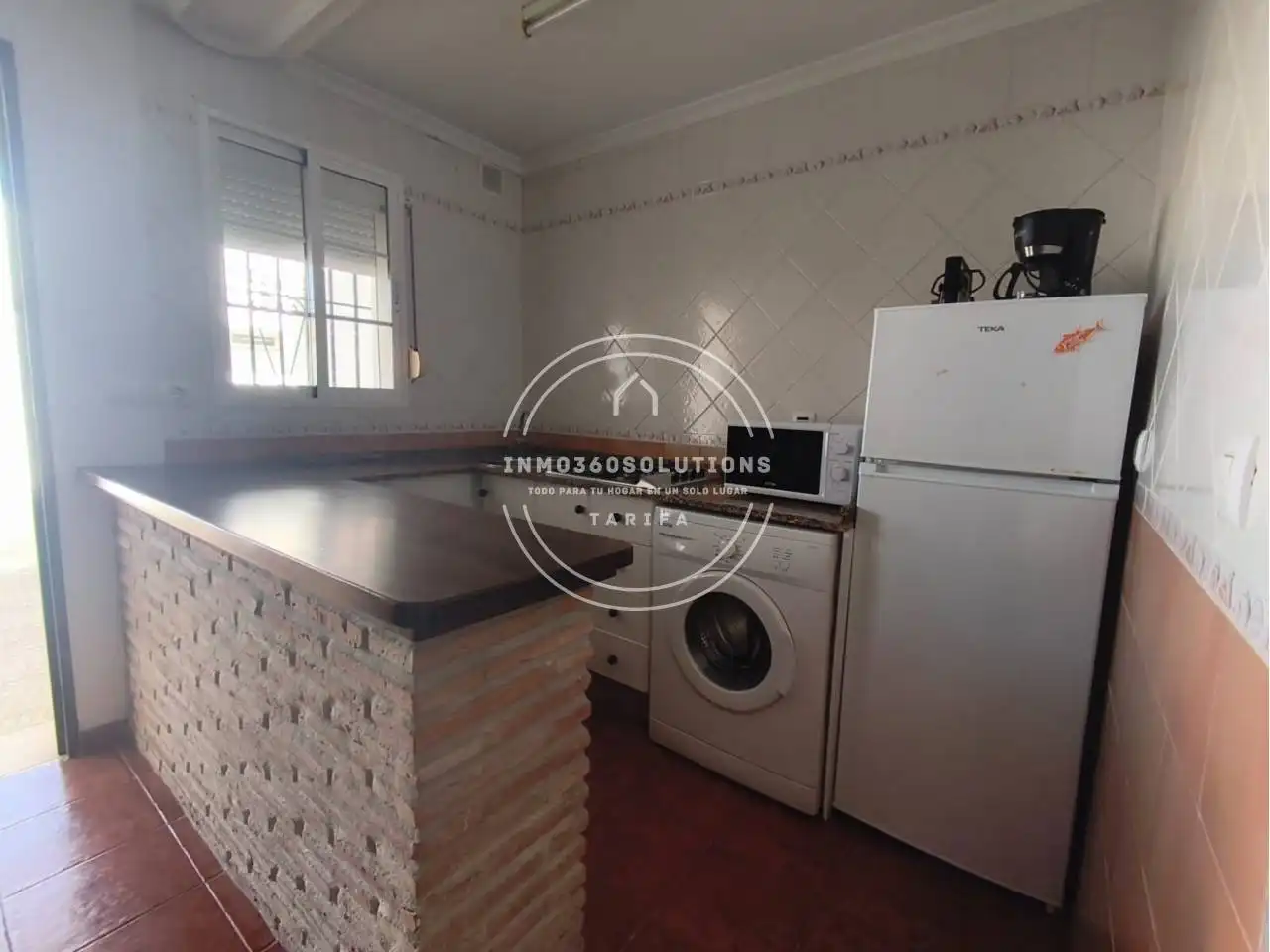 Kitchen of Flat for rent in Tarifa  with Air Conditioner, Terrace and Furnished