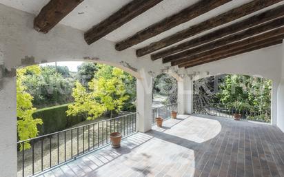 Terrace of Country house for sale in Les Franqueses del Vallès  with Air Conditioner, Heating and Private garden