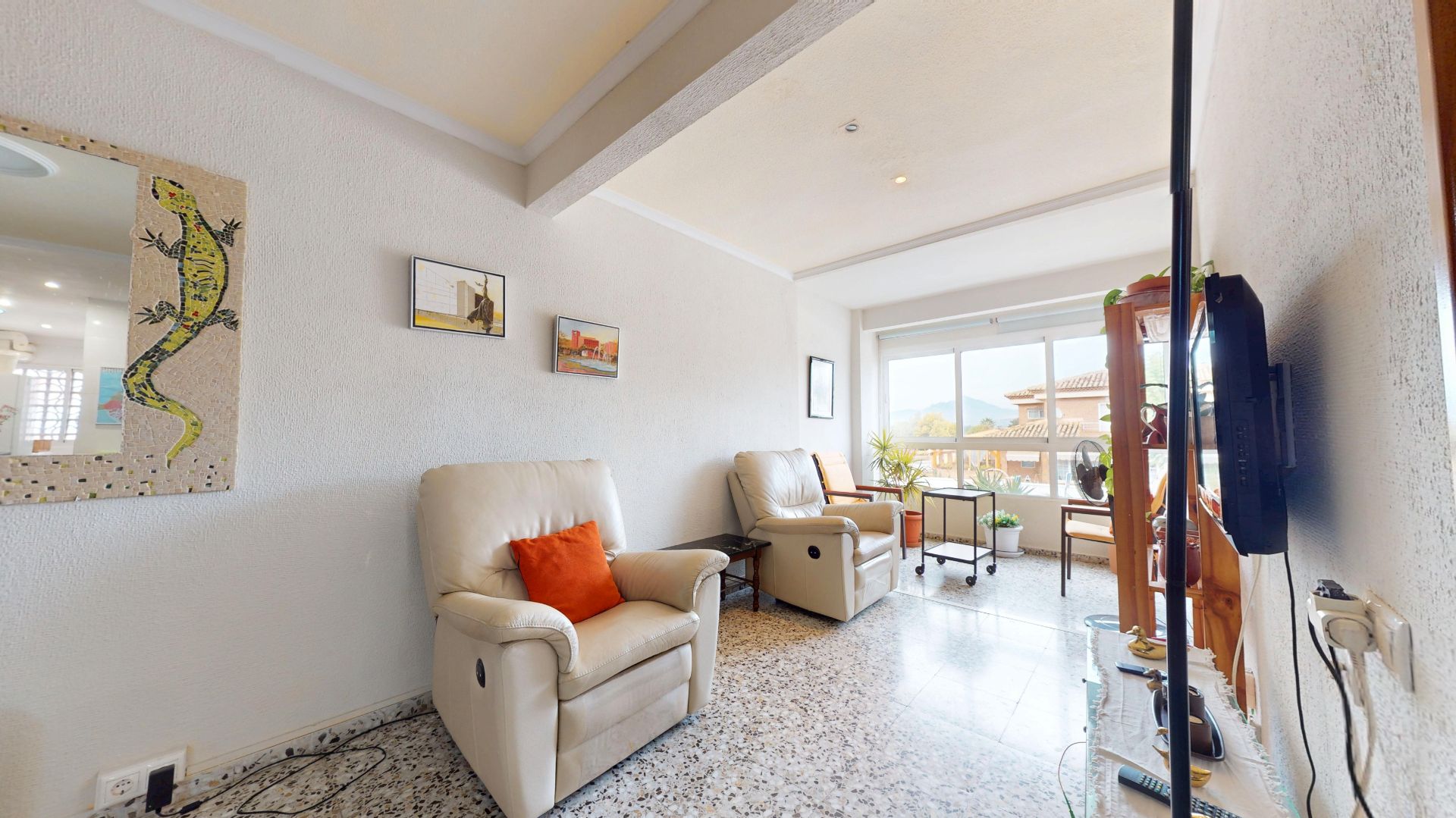 Living room of Flat for sale in Sant Joan d'Alacant  with Air Conditioner