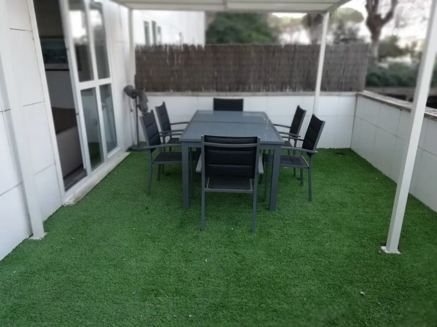 Terrace of Flat for sale in Caldes d'Estrac  with Air Conditioner, Heating and Oven