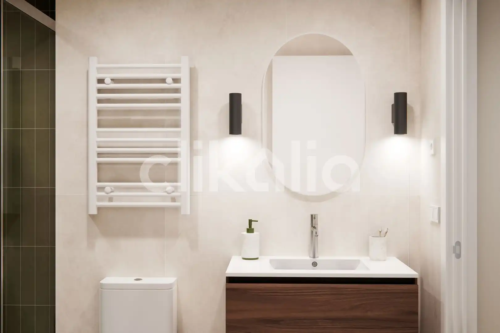 Bathroom of Flat for sale in Madrid  with Air Conditioner, Heating and Terrace