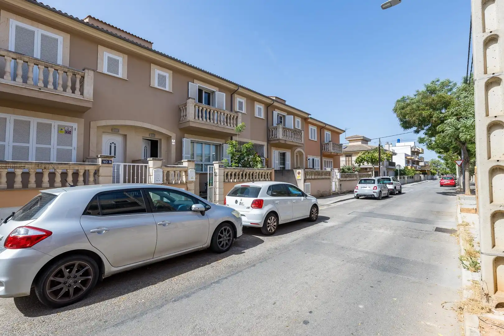 Vista exterior de Casa adosada en venda en  Palma de Mallorca amb Aire condicionat, Calefacció i Terrassa