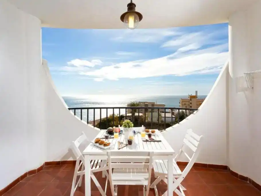 Terrassa de Apartament de lloguer en Torreblanca del Sol