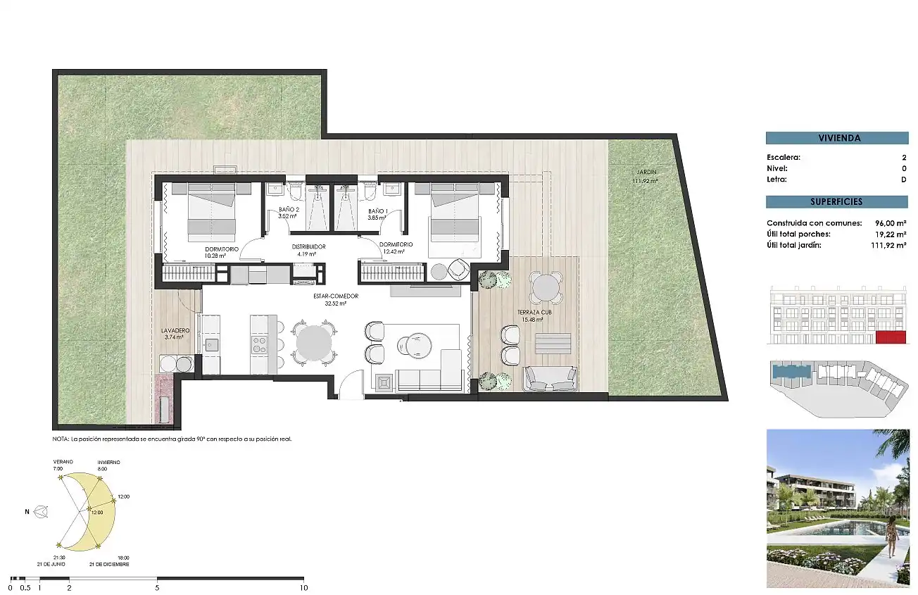 Appartement compact avec terrasse à vendre à Mar Menor Golf, imagen 24