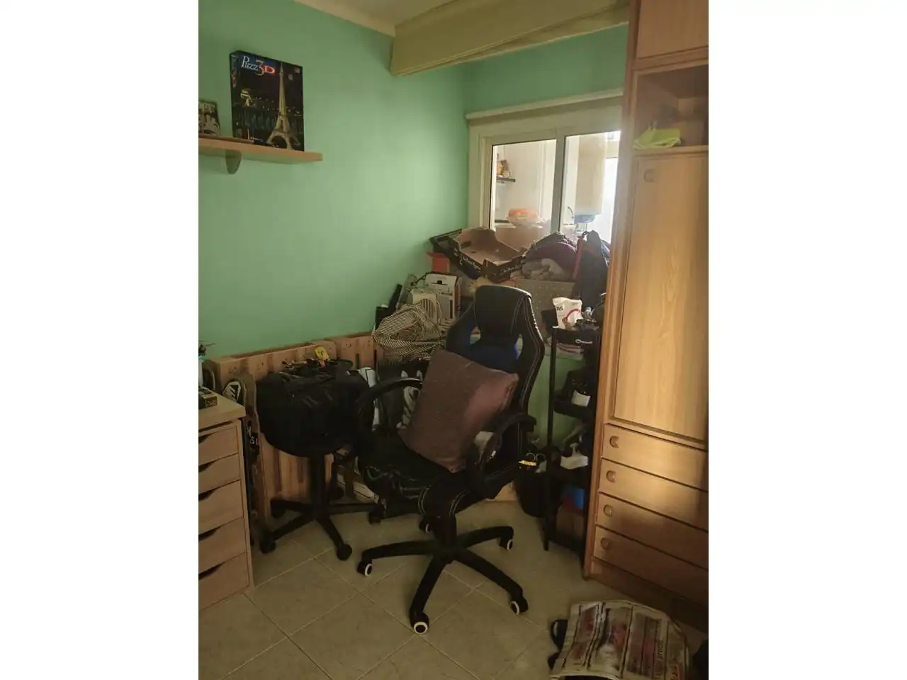 Bedroom of Flat for sale in Caldes de Montbui  with Air Conditioner and Balcony