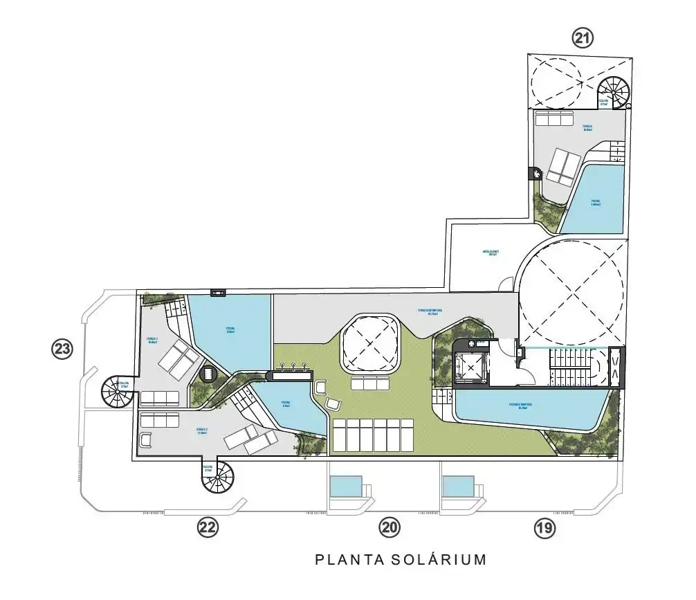 Penthouse mit Pool zum Verkauf in Centro, imagen 15