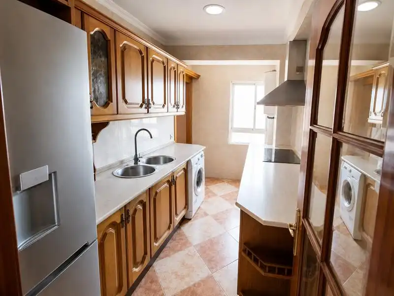 Cocina de Piso en venta en Málaga con Jardín privado