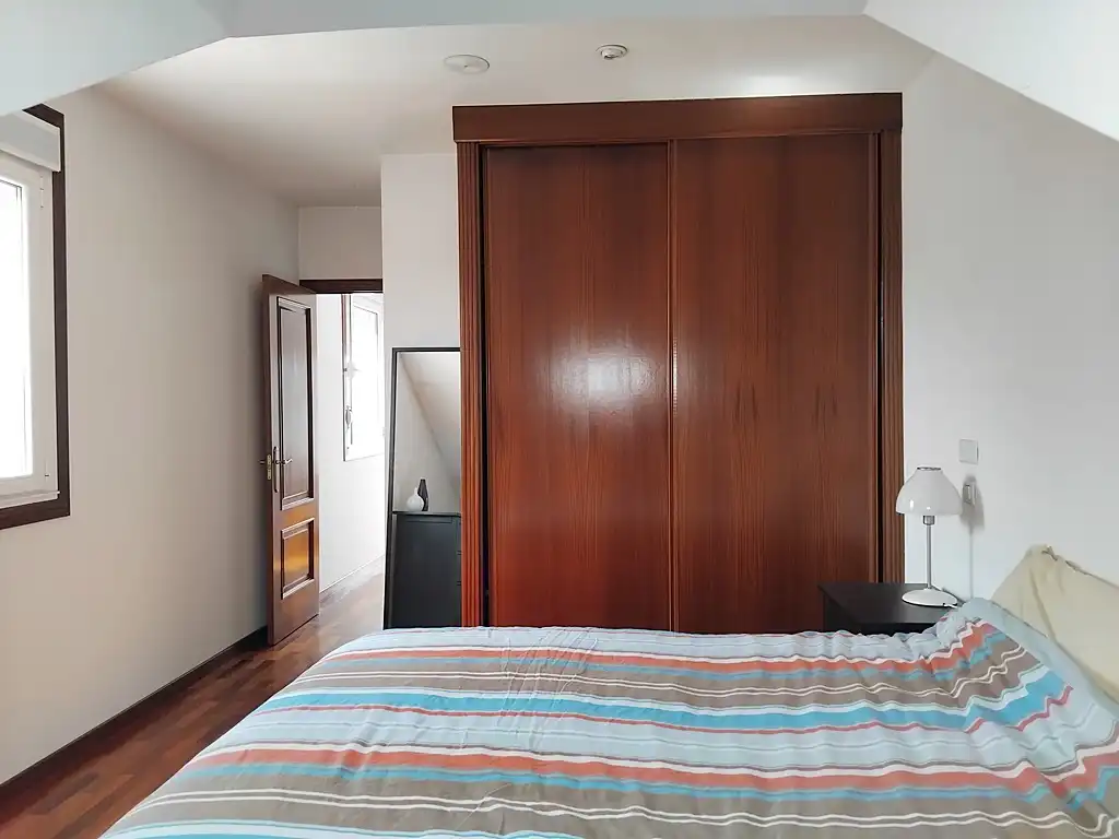 Bedroom of Duplexes for sale in A Coruña Capital   with Heating, Parquet flooring and Terrace