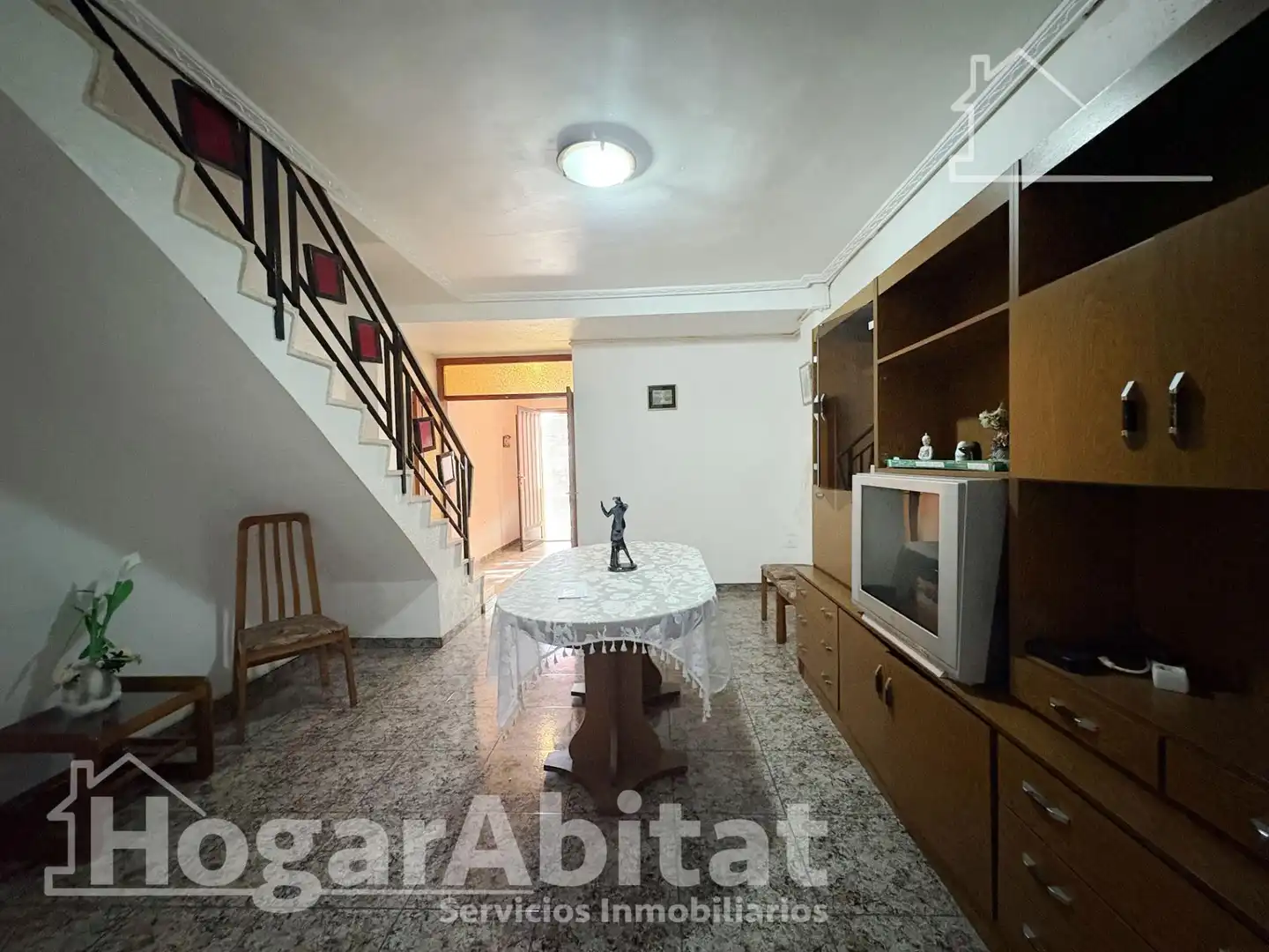 Sala de estar de Casa o chalet en venta en Tavernes de la Valldigna con Terraza, Trastero y Amueblado