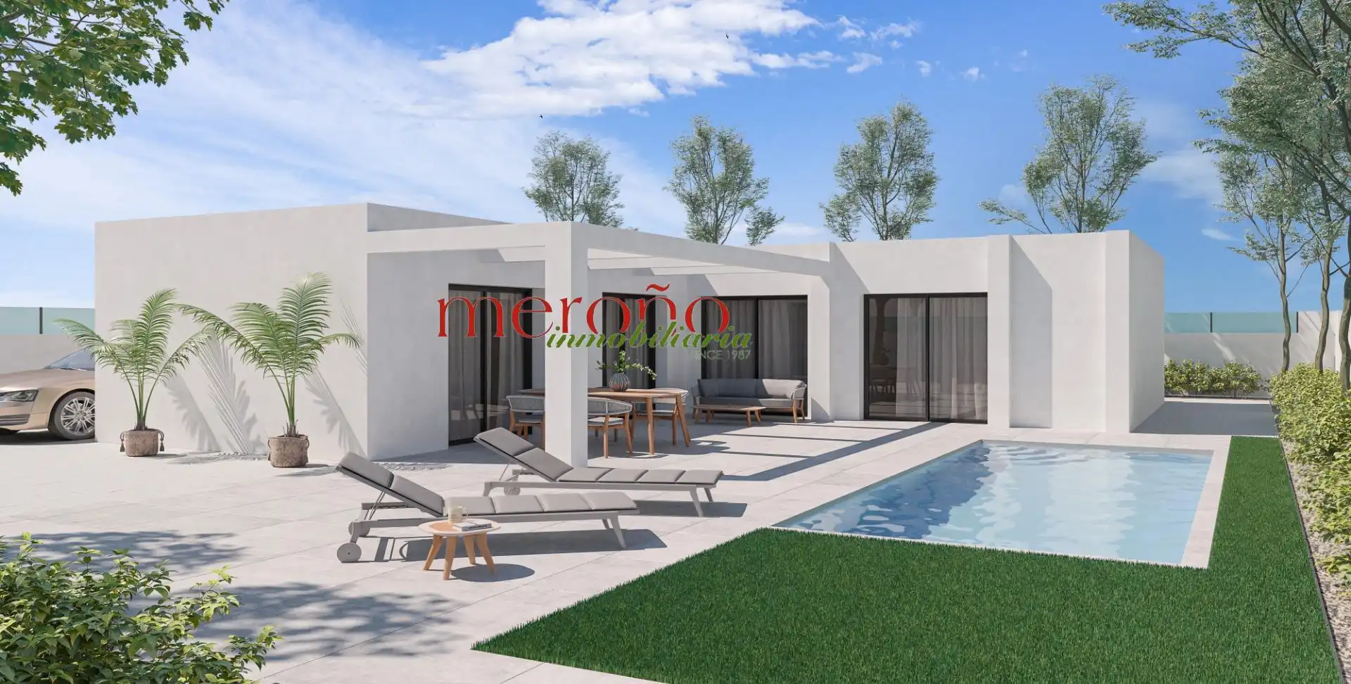 Detached house with pool for sale in La Alberca