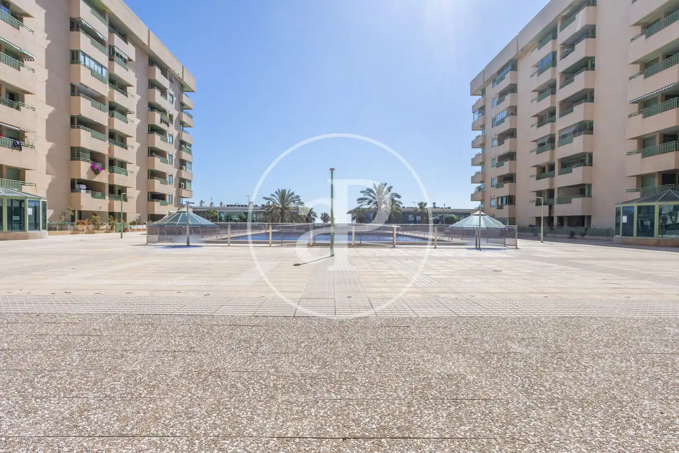 Parking of Flat for sale in Alboraya  with Air Conditioner, Heating and Terrace