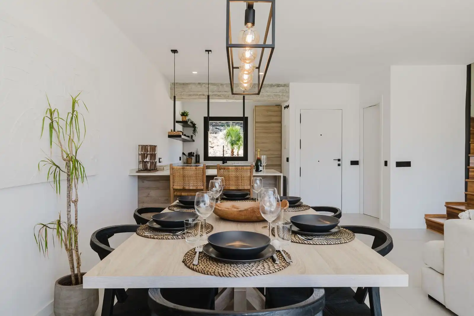 Dining room of Houses for sale in Marbella  with Air Conditioner, Terrace and Community pool