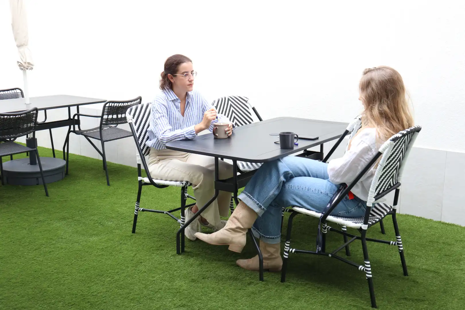 Terrasse von Büro zur Miete in Tetuán