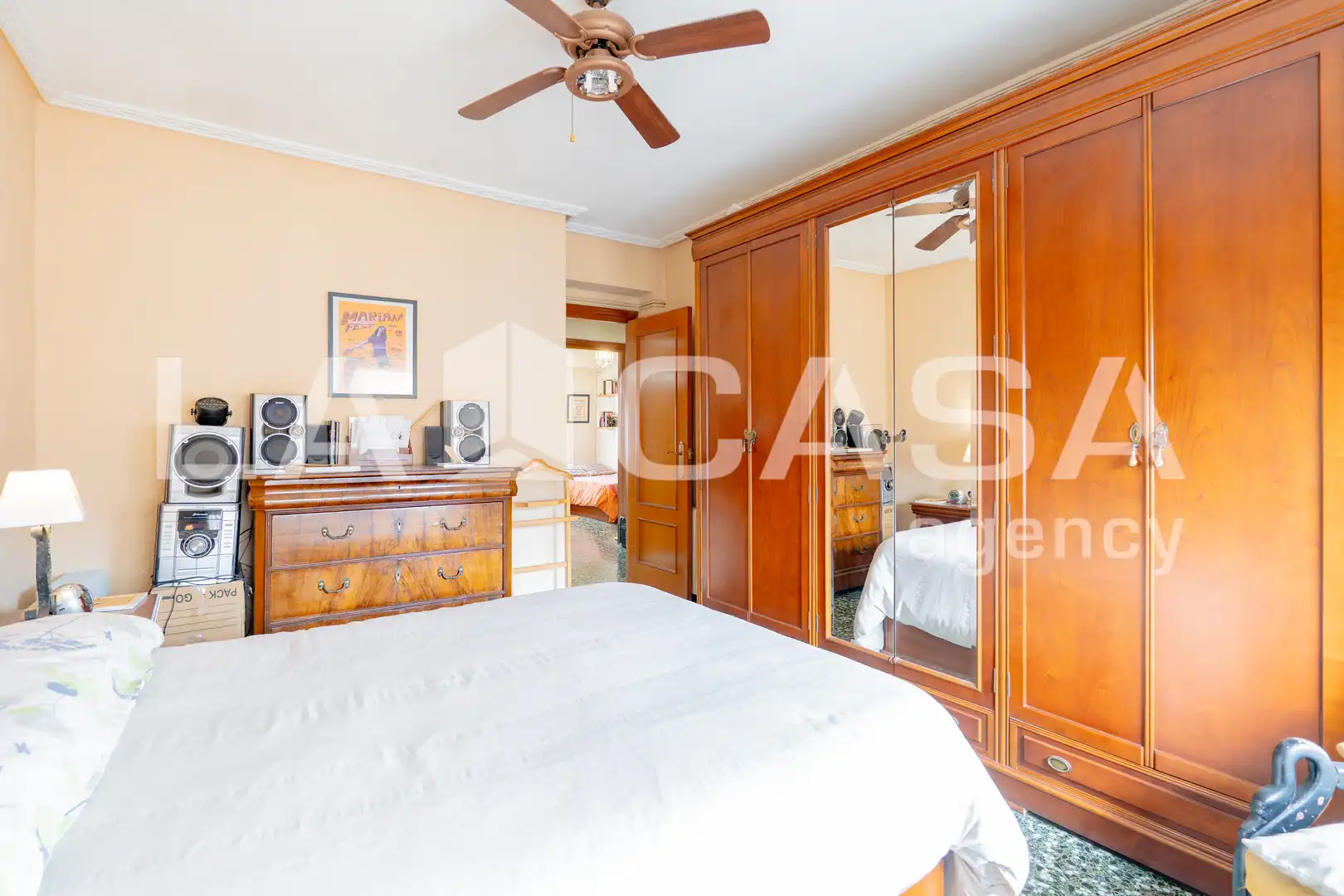 Bedroom of Flat for sale in Valencia  with Balcony