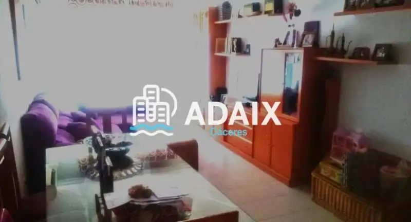 Bedroom of Flat for sale in Cáceres  with Terrace and Furnished