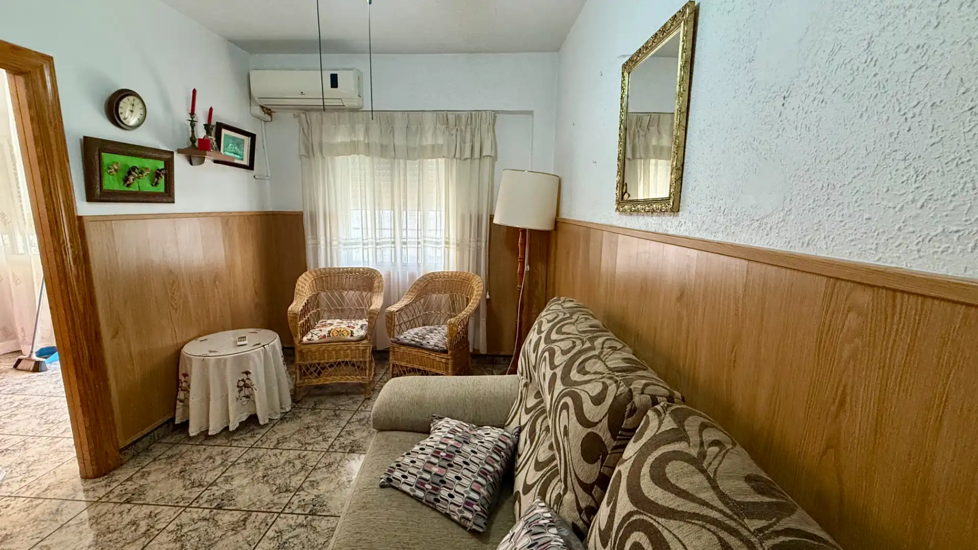 Living room of Houses for sale in Roquetas de Mar  with Terrace and Furnished