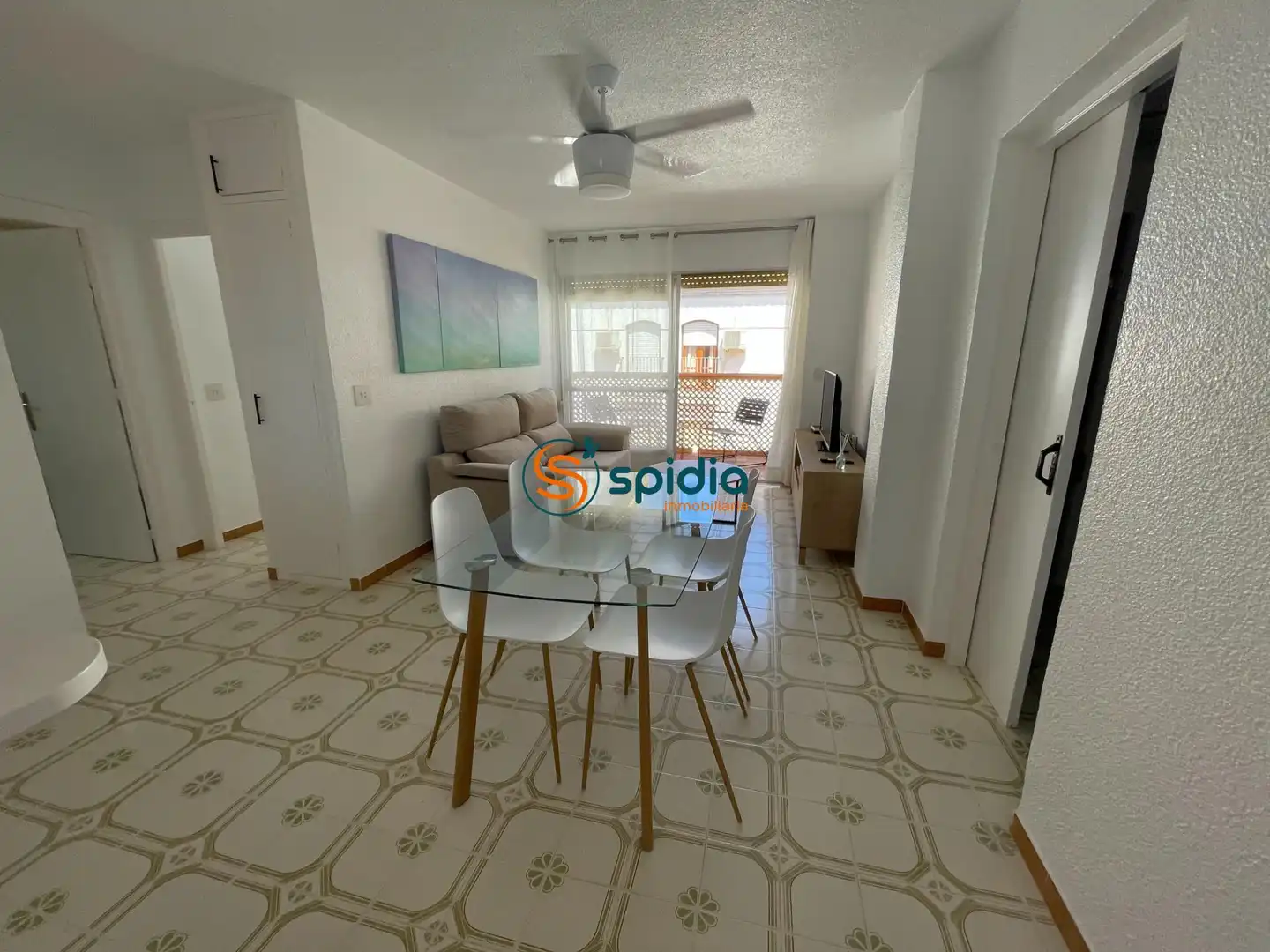 Sala de estar de Apartamento de alquiler en Águilas con Balcón