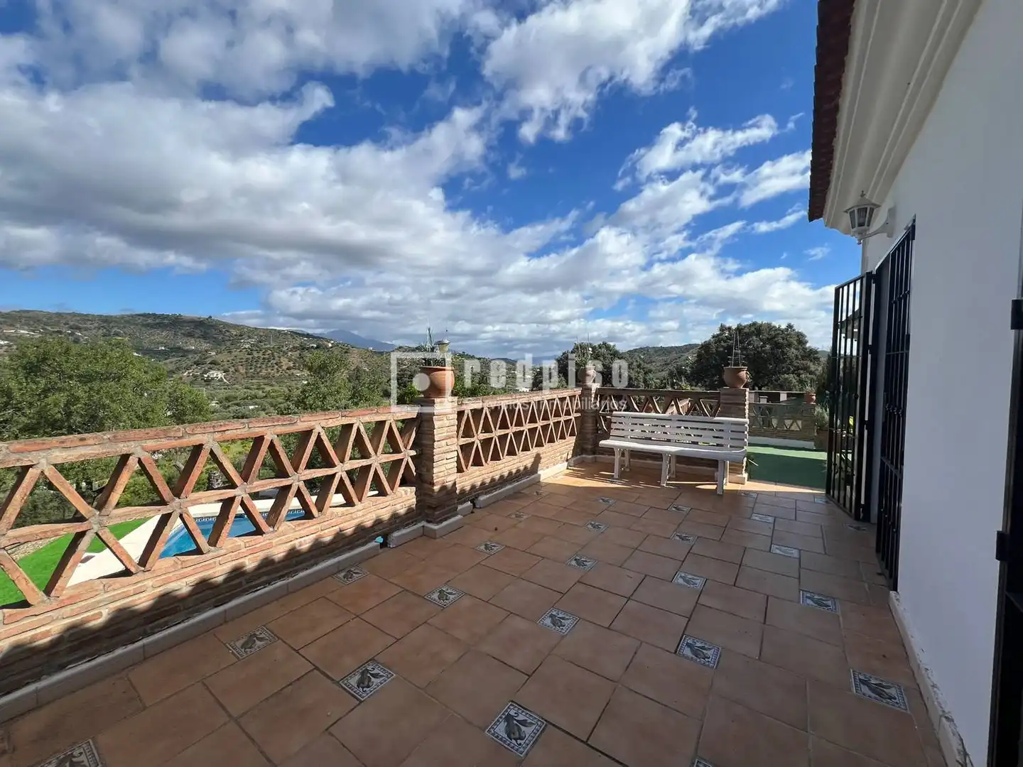 Terrassa de Casa o xalet en venda en Monda amb Calefacció, Jardí privat i Terrassa
