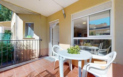 Balcony of Single-family semi-detached for sale in Godelleta  with Air Conditioner, Heating and Private garden