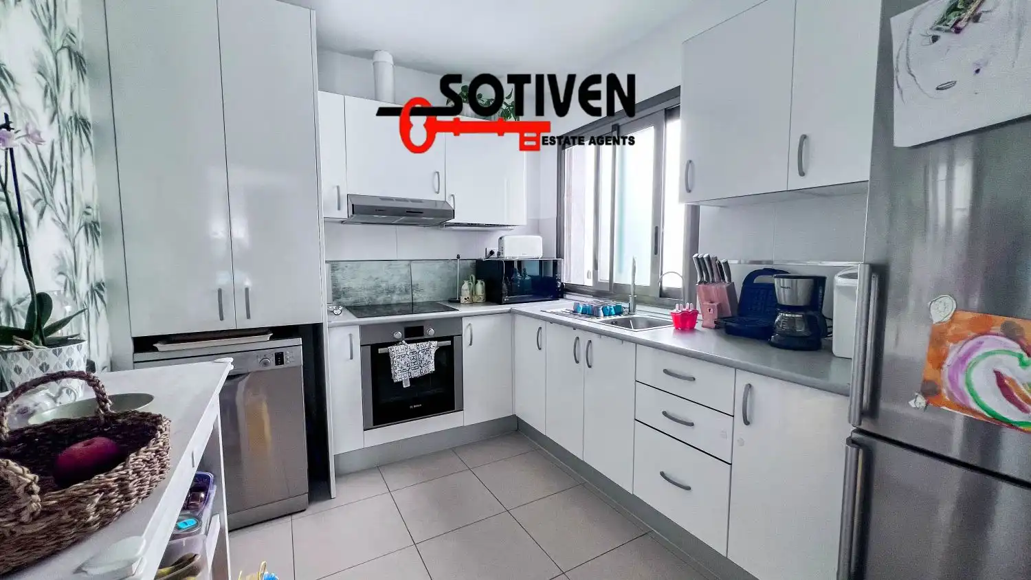 Cocina de Ático en venta en Guía de Isora con Aire acondicionado, Terraza y Trastero