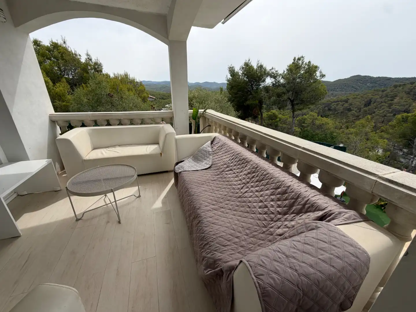 Terraza de Casa o chalet en venta en Sant Pere de Ribes con Aire acondicionado, Calefacción y Jardín privado