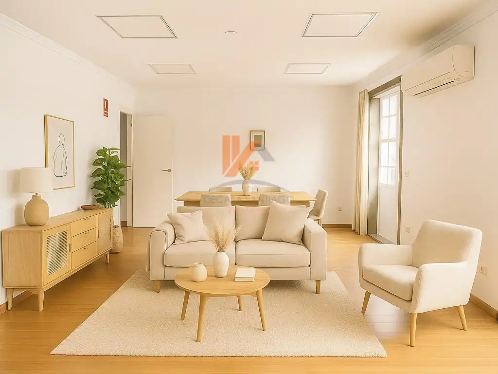 Sala de estar de Piso en venta en Santiago de Compostela  con Aire acondicionado