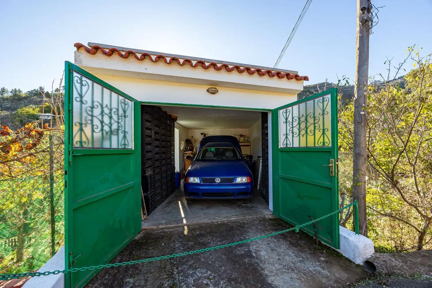 Aparcament de Casa o xalet en venda en Vega de San Mateo amb Jardí privat i Terrassa
