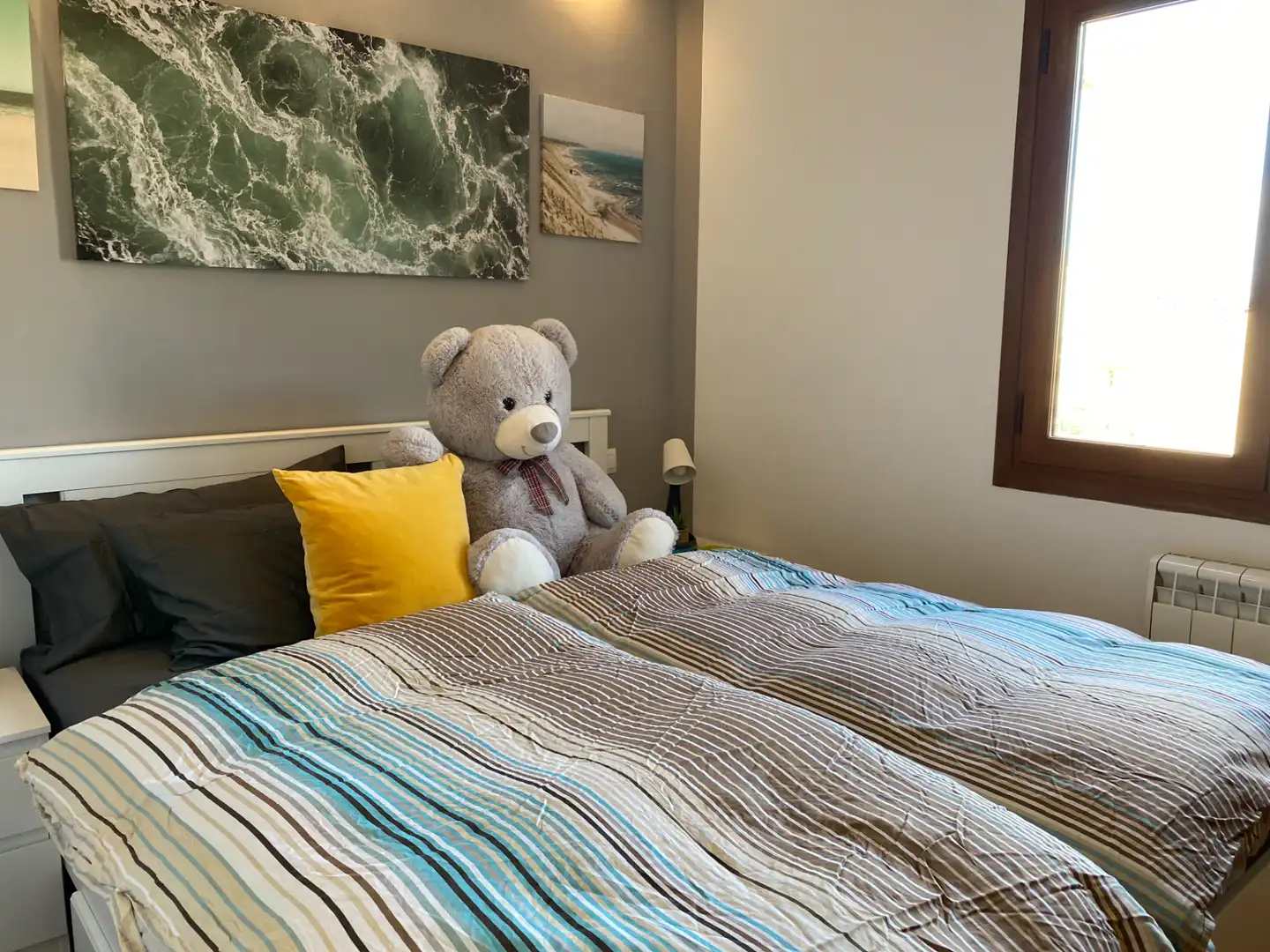 Schlafzimmer von Dachboden zum Verkauf in  Palma de Mallorca mit Klimaanlage, Heizung und Terrasse