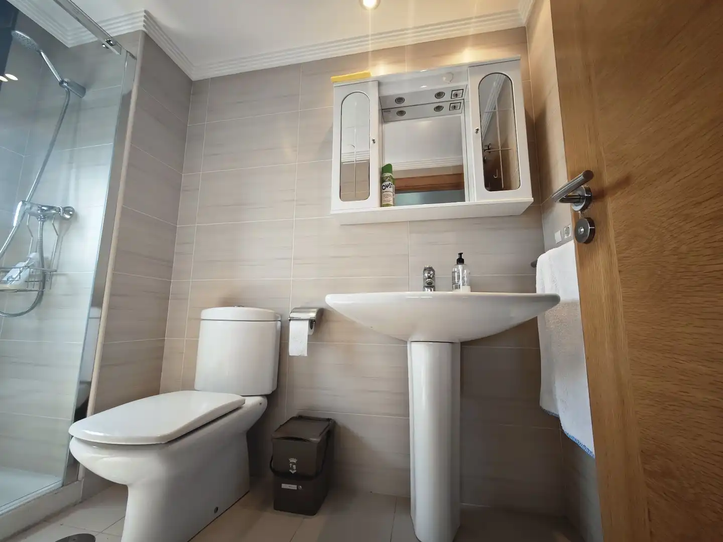 Bathroom of Flat for sale in Llanes  with Heating, Storage room and Furnished