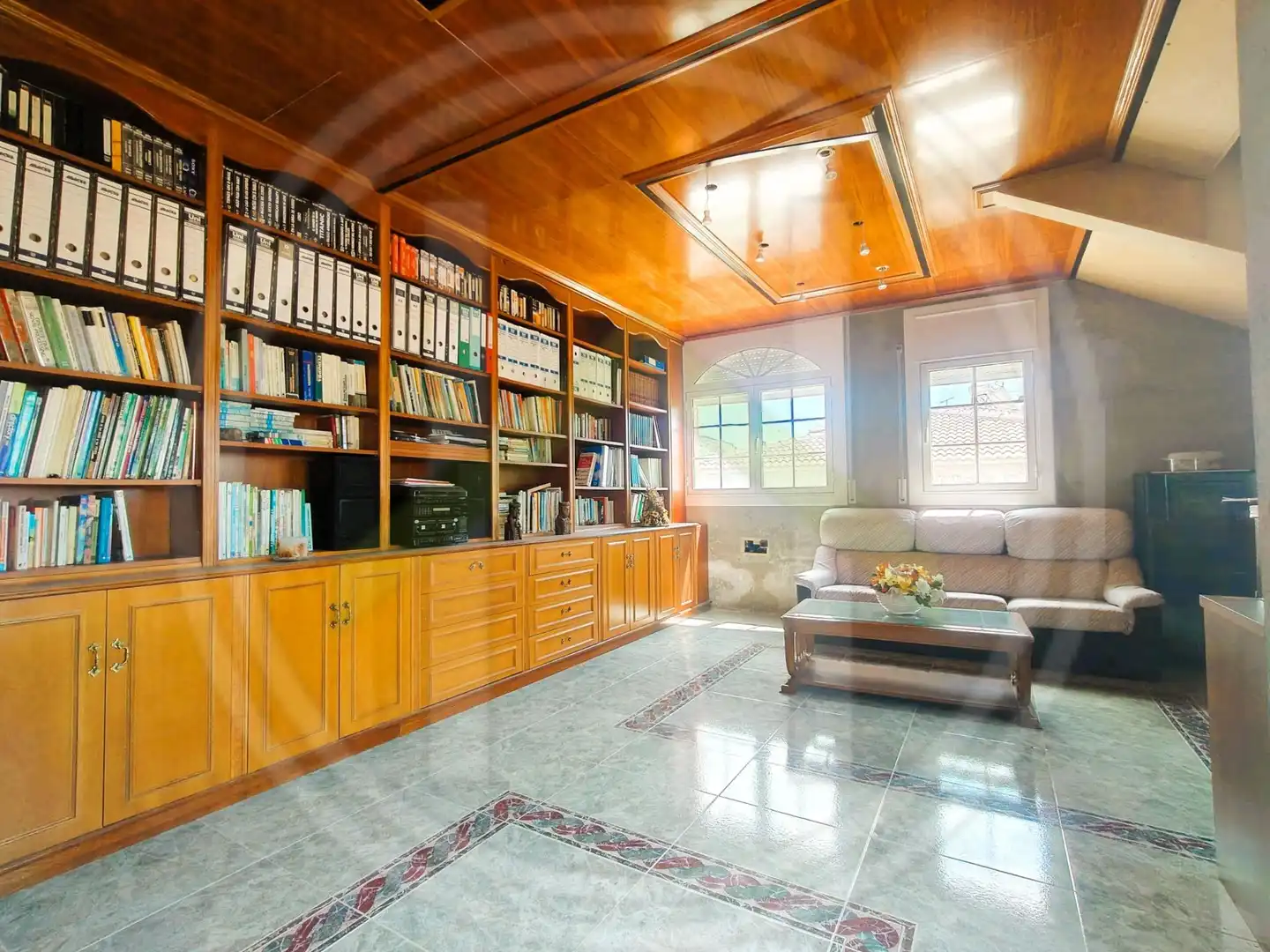 Sala de estar de Casa o chalet en venta en Cànoves I Samalús con Calefacción, Jardín privado y Terraza