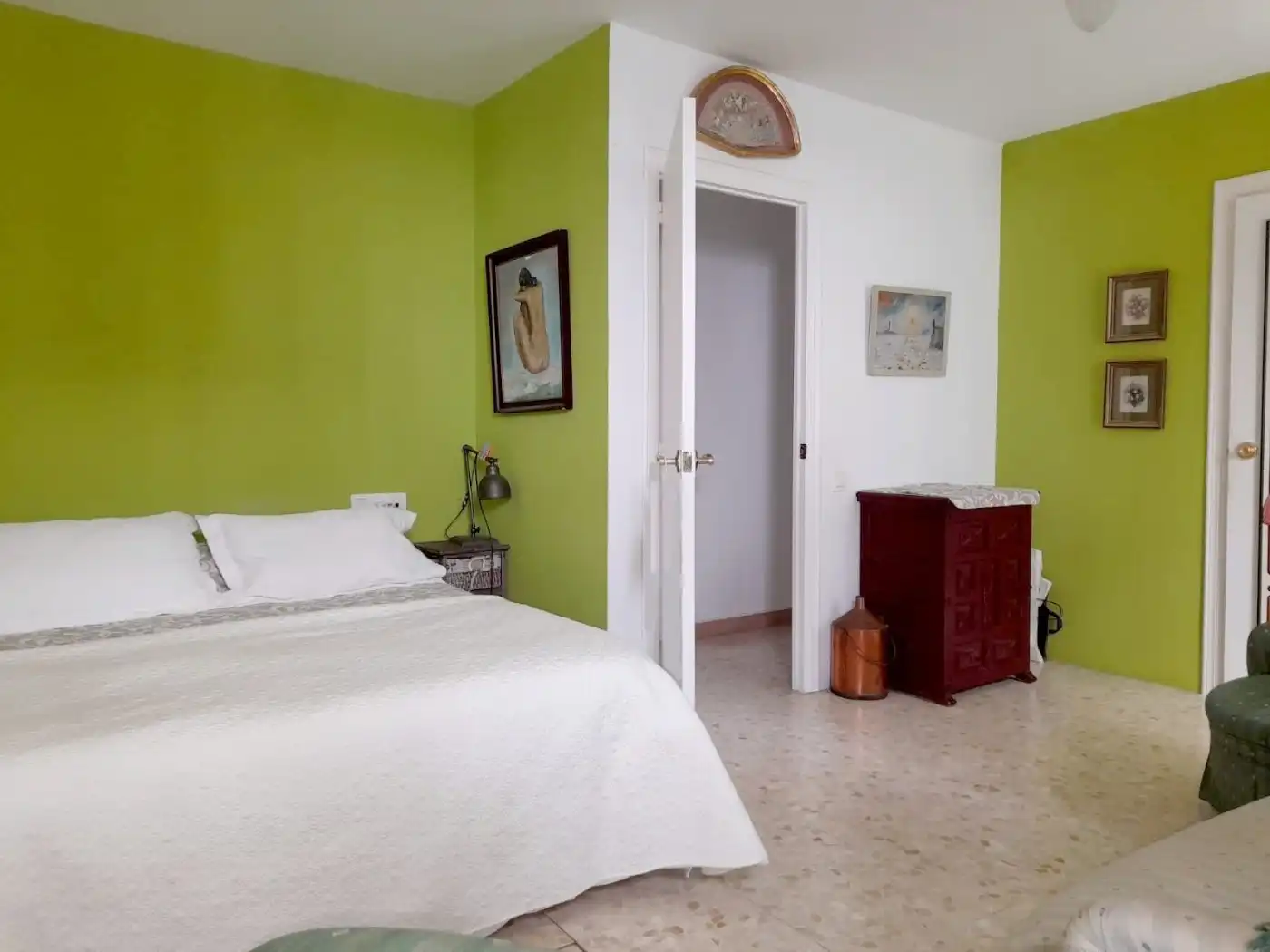 Bedroom of Flat for rent in Cádiz  with Furnished and Balcony