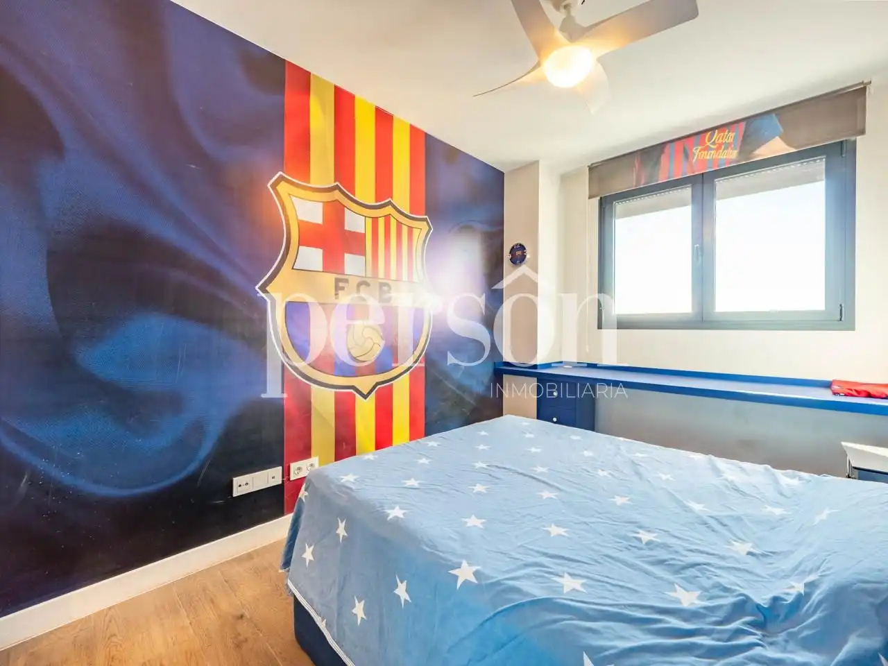 Schlafzimmer von Wohnung zum Verkauf in Valencia mit Klimaanlage, Terrasse und Schwimmbad