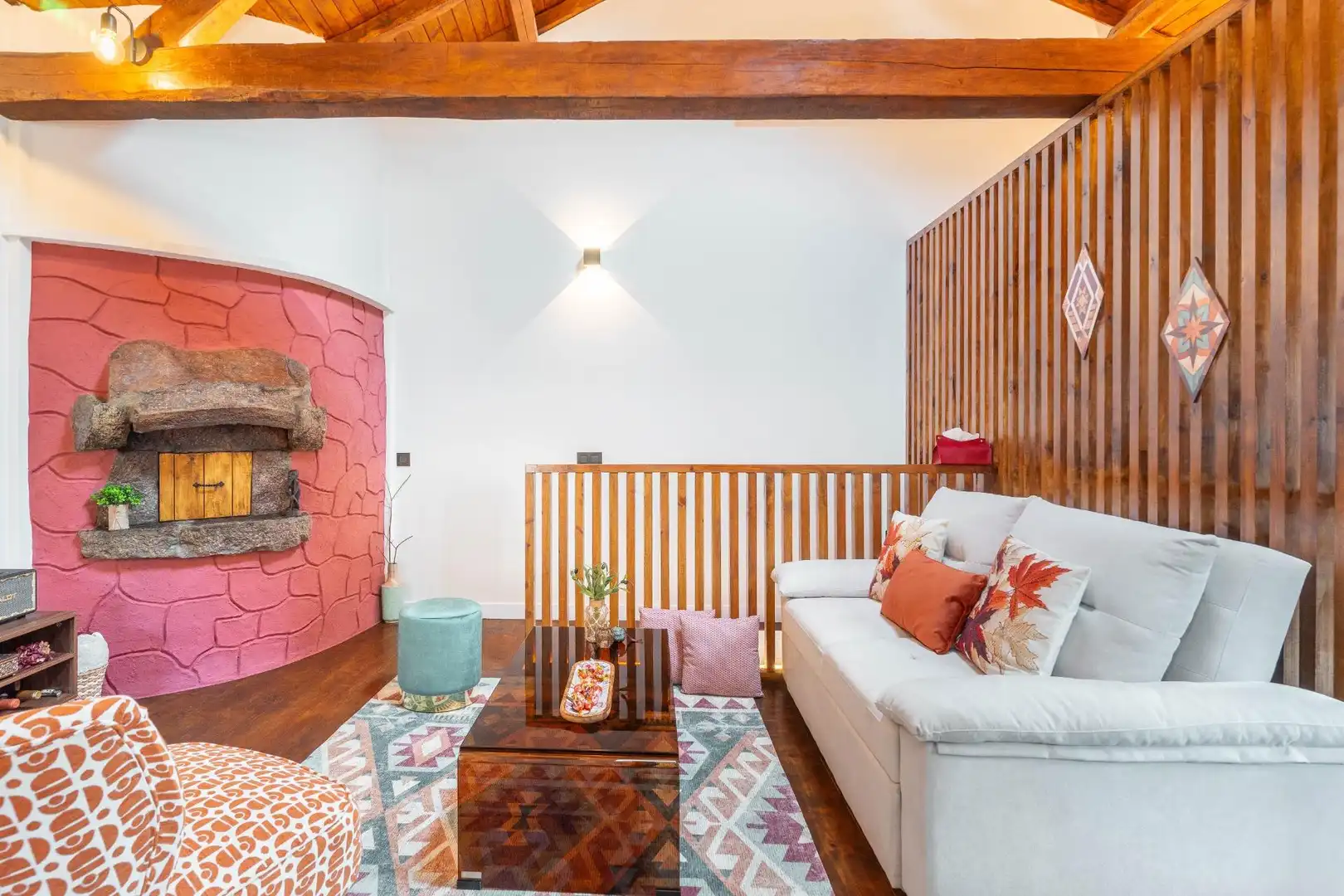 Sala de estar de Casa o chalet en venta en Somiedo con Aire acondicionado, Calefacción y Terraza