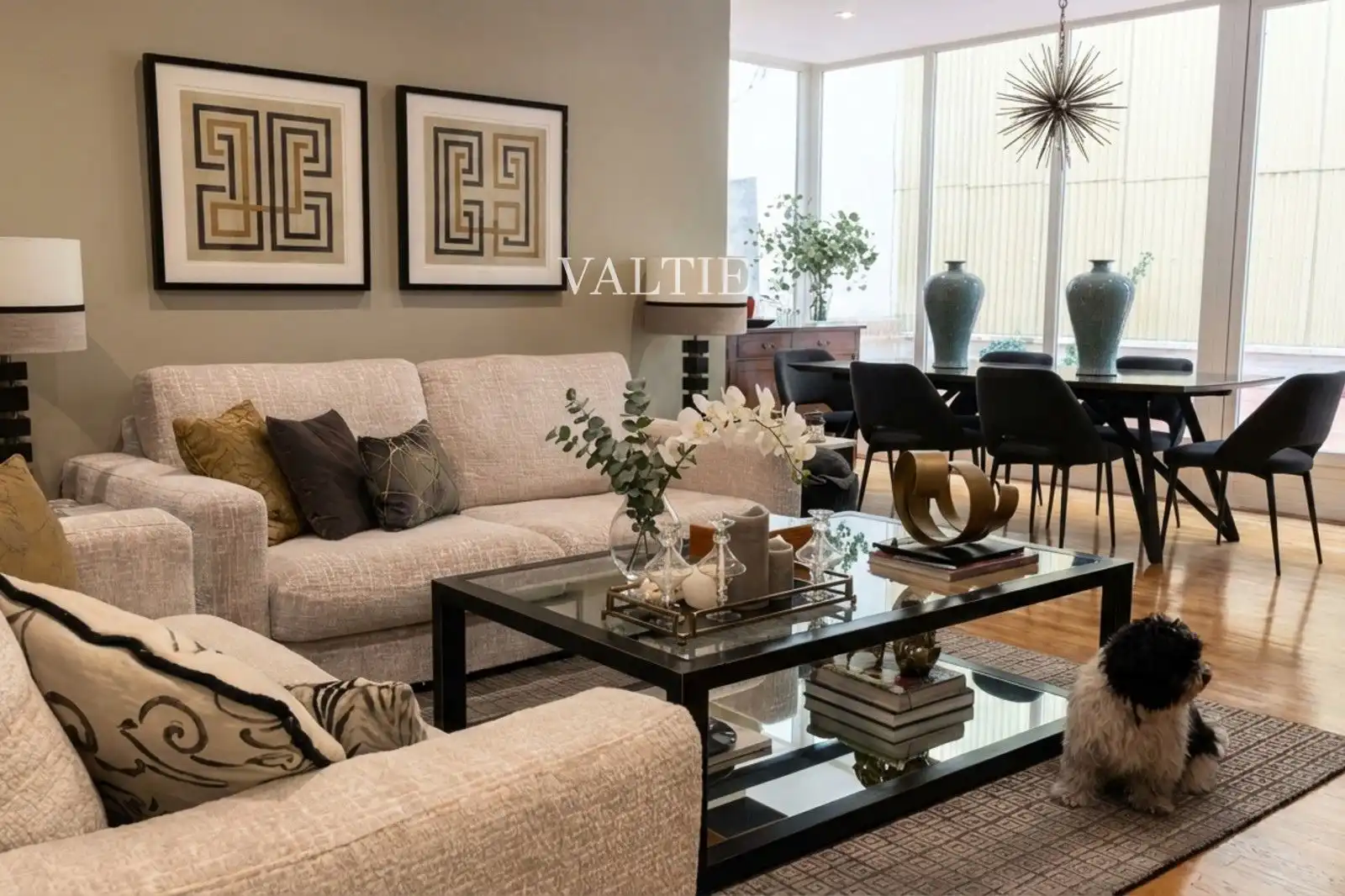 Living room of Flat for sale in Chamartín
