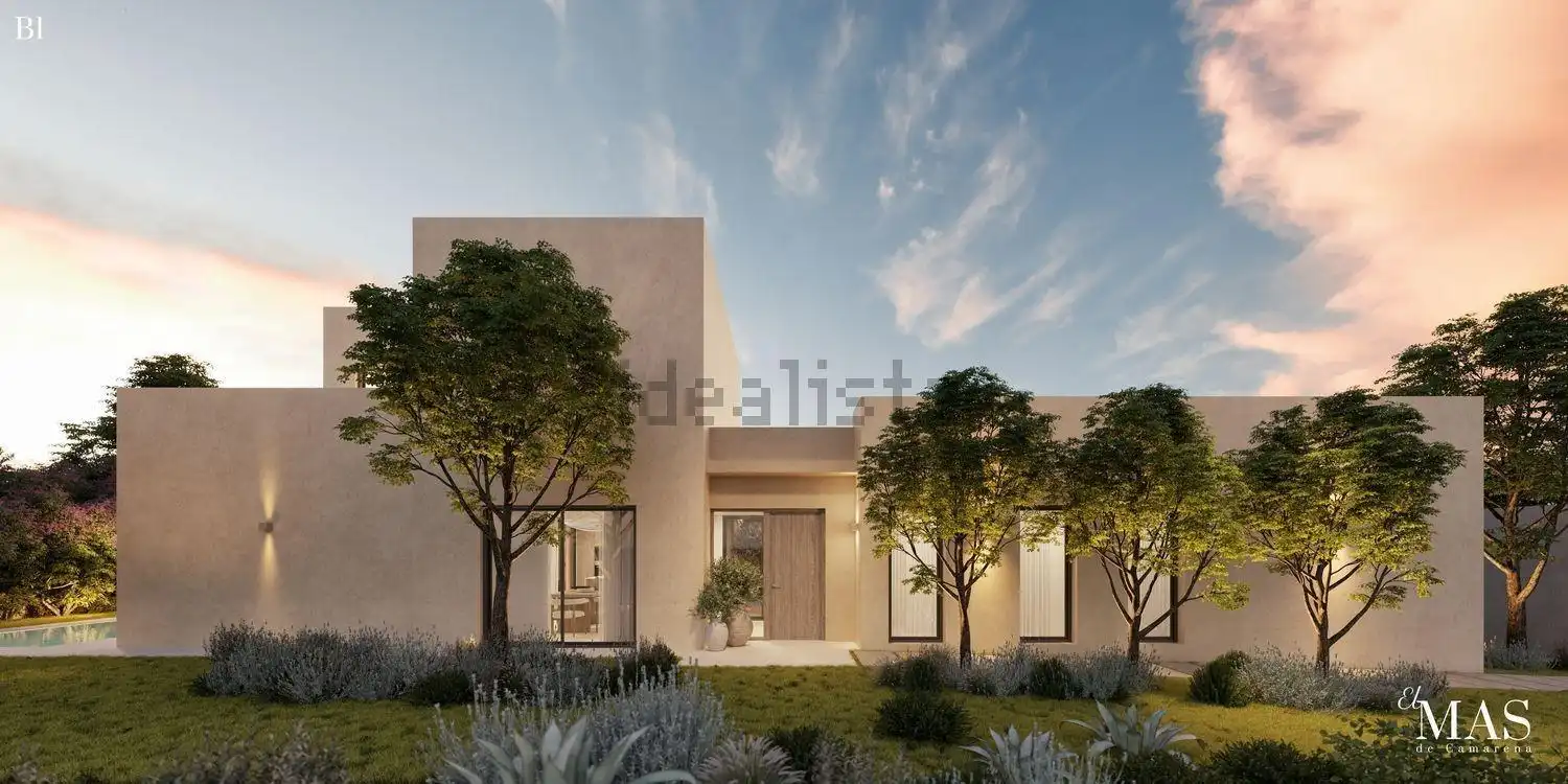 Vista exterior de Casa o xalet en venda en Bétera amb Aire condicionat, Jardí privat i Terrassa