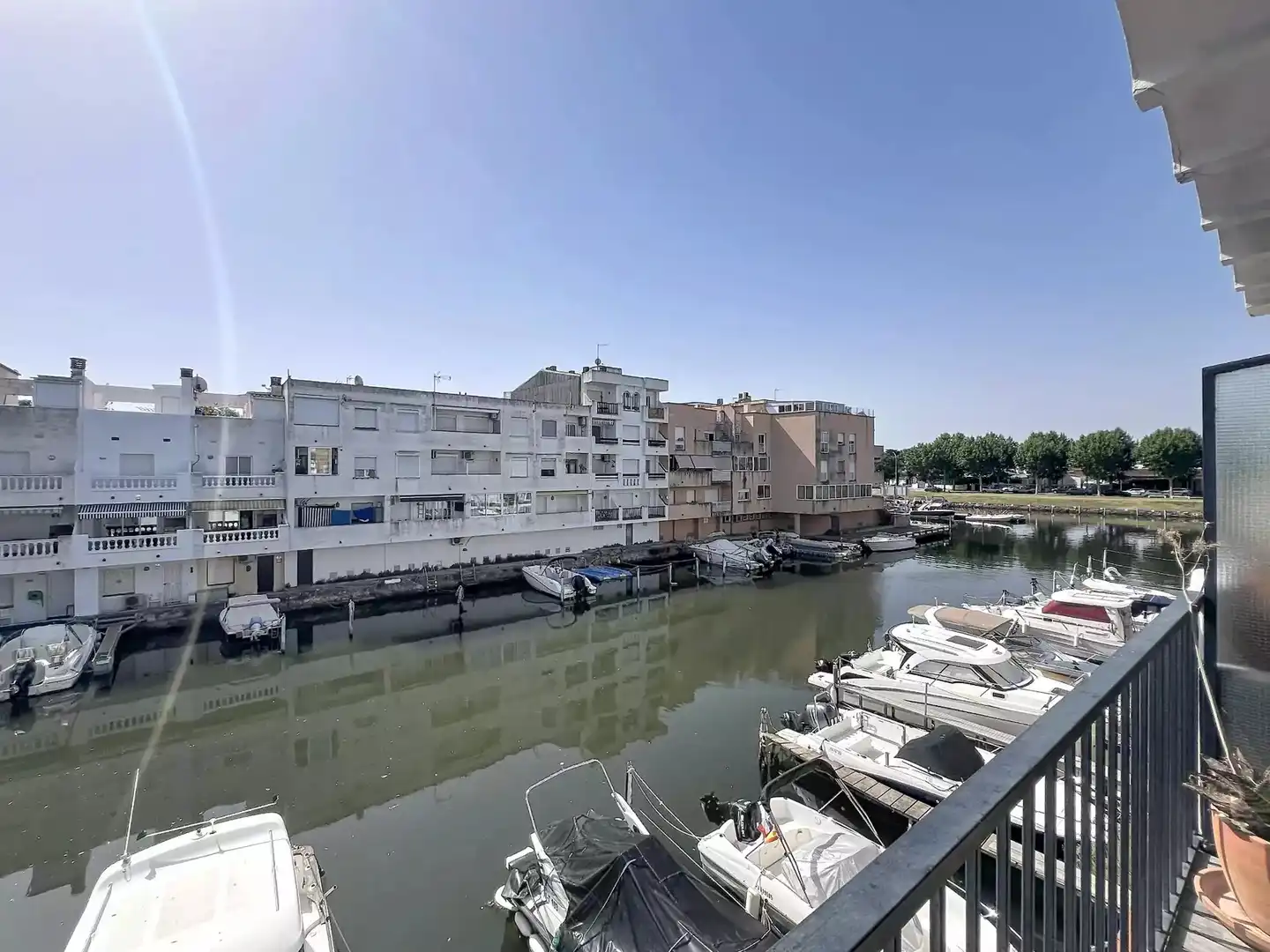 Terraza de Apartamento en venta en Empuriabrava con Aire acondicionado, Trastero y Amueblado
