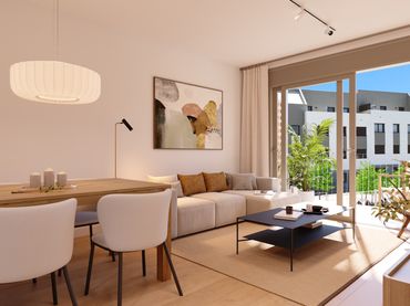 Appartamento di nuova costruzione con balcone in vendita a Masia Nova -  Solicrup