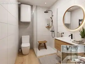Baño de Apartamento en venta en Mogán con Terraza