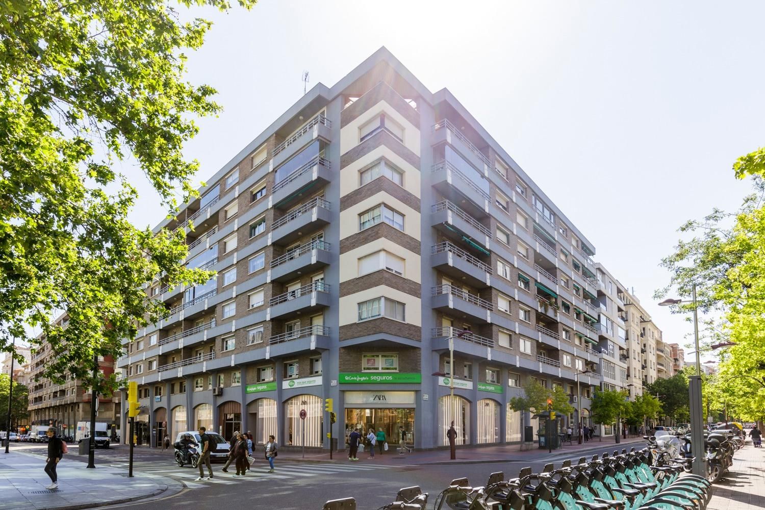 Exterior view of Flat for sale in  Zaragoza Capital  with Terrace