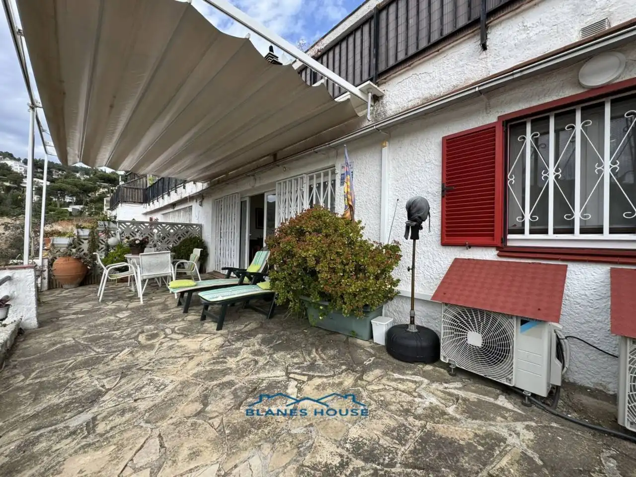 Terrasse von Wohnung zum Verkauf in Lloret de Mar mit Klimaanlage und Terrasse
