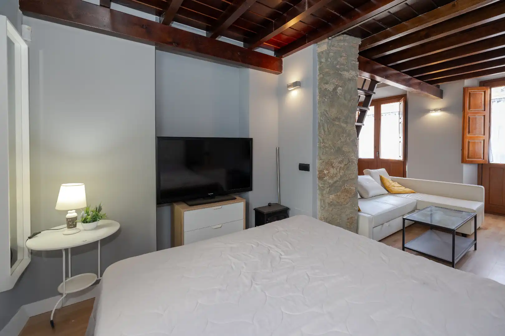 Dormitori de Apartament en venda en Málaga amb Aire condicionat, Calefacció i Balcó